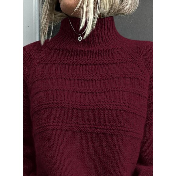 Women's Turtleneck Sweaters 2025 Fall Chunky Knit Pullover Long Sleeve Jumper To - Picture 5 of 6